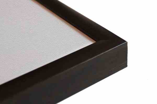 Standard wooden picture frame black