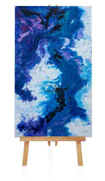 Acrylbild Blue Lagoon